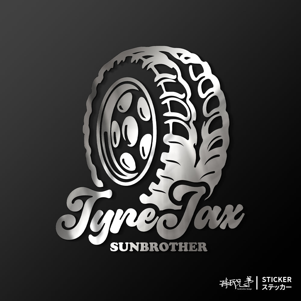 越野胎痕/車貼、貼紙 SunBrother孫氏兄弟