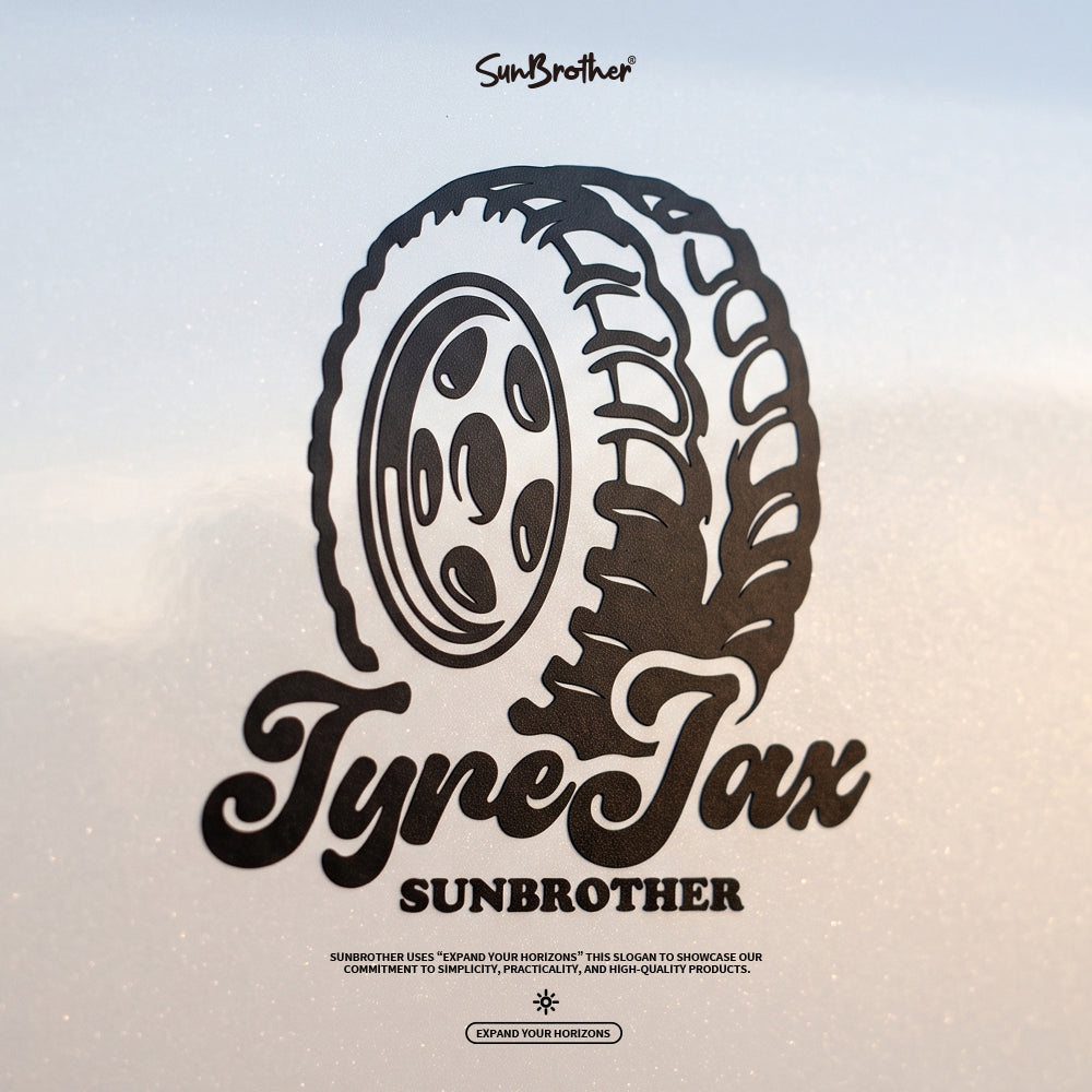越野胎痕/車貼、貼紙 SunBrother孫氏兄弟