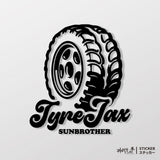 越野胎痕/車貼、貼紙 SunBrother孫氏兄弟