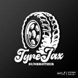 越野胎痕/車貼、貼紙 SunBrother孫氏兄弟