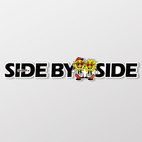 一路有伴 SIDE BY SIDE 日日兄弟 車貼