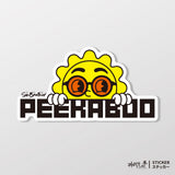 後面的，嗨 PEEKABOO 日日兄弟 車貼