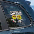好天出發 GOOD DAY TO DRIVE 日日兄弟 車貼 實貼情境