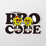 兄弟不多說 BRO CODE 日日兄弟 車貼