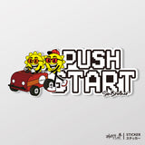 點火上路 PUSH START 日日兄弟 車貼