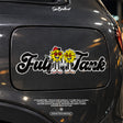 滿油出征 Full Tank 日日兄弟 車貼 實貼情境