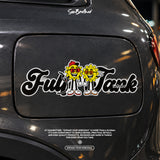 滿油出征 Full Tank 日日兄弟 車貼 實貼情境