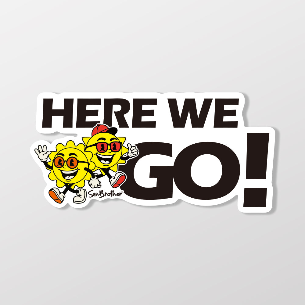 走！衝一波 HERE WE GO! 日日兄弟 車貼