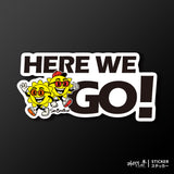 走！衝一波 HERE WE GO! 日日兄弟 車貼