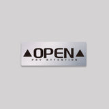 OPEN/鋁牌飾貼 SunBrother孫氏兄弟