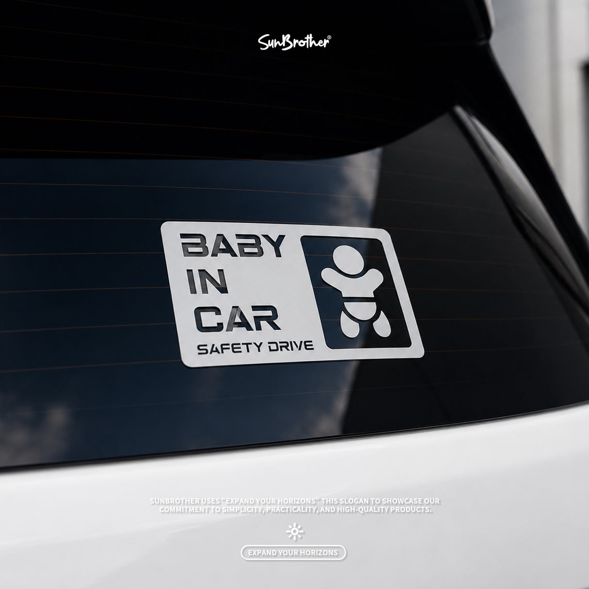 Baby In Car/C/車貼、貼紙 SunBrother孫氏兄弟