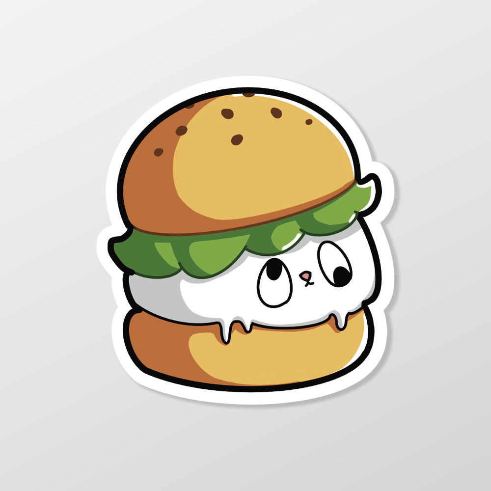 Burger/MAJI Cat/車貼、貼紙、軟磁 SunBrother孫氏兄弟