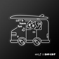車貼/白色