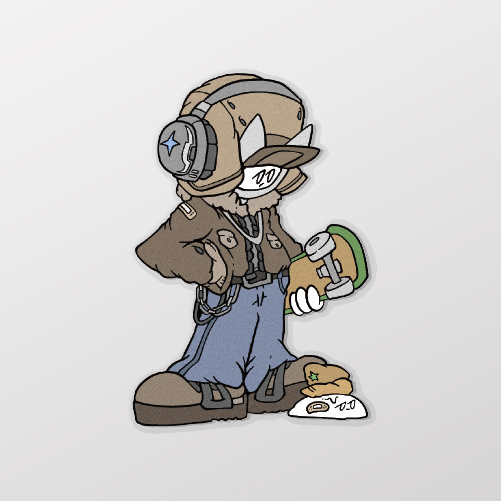 OOTD-02/蝕影/車貼、貼紙、軟磁 SunBrother孫氏兄弟