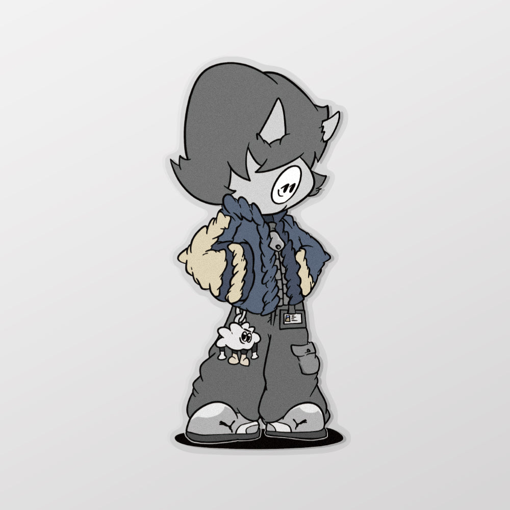 OOTD-05/蝕影/車貼、貼紙、軟磁 SunBrother孫氏兄弟