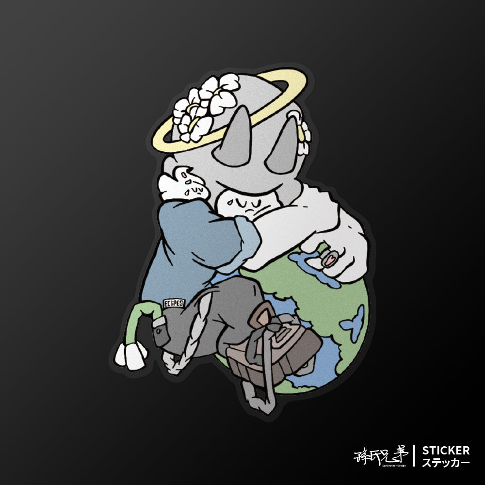 Love Earth/蝕影/車貼、貼紙、軟磁 SunBrother孫氏兄弟