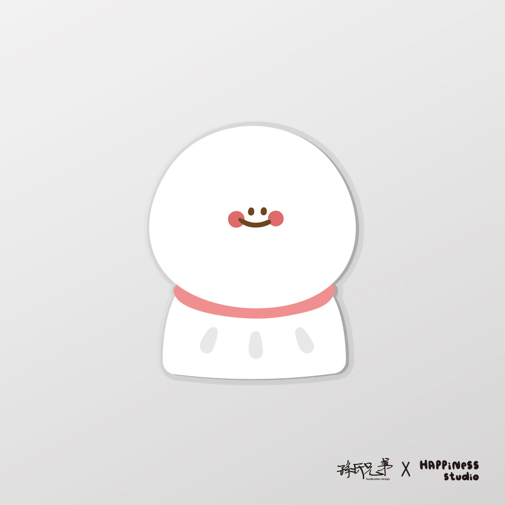 晴天娃娃/HAppiNess/車貼、貼紙、軟磁 SunBrother孫氏兄弟