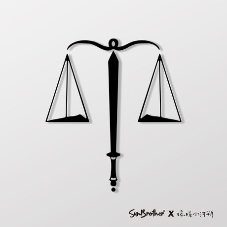 正義女神-泰美斯Themis/暖暖小河瓶/車貼、貼紙 SunBrother孫氏兄弟