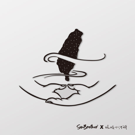 禪定印/暖暖小河瓶/車貼、貼紙 SunBrother孫氏兄弟