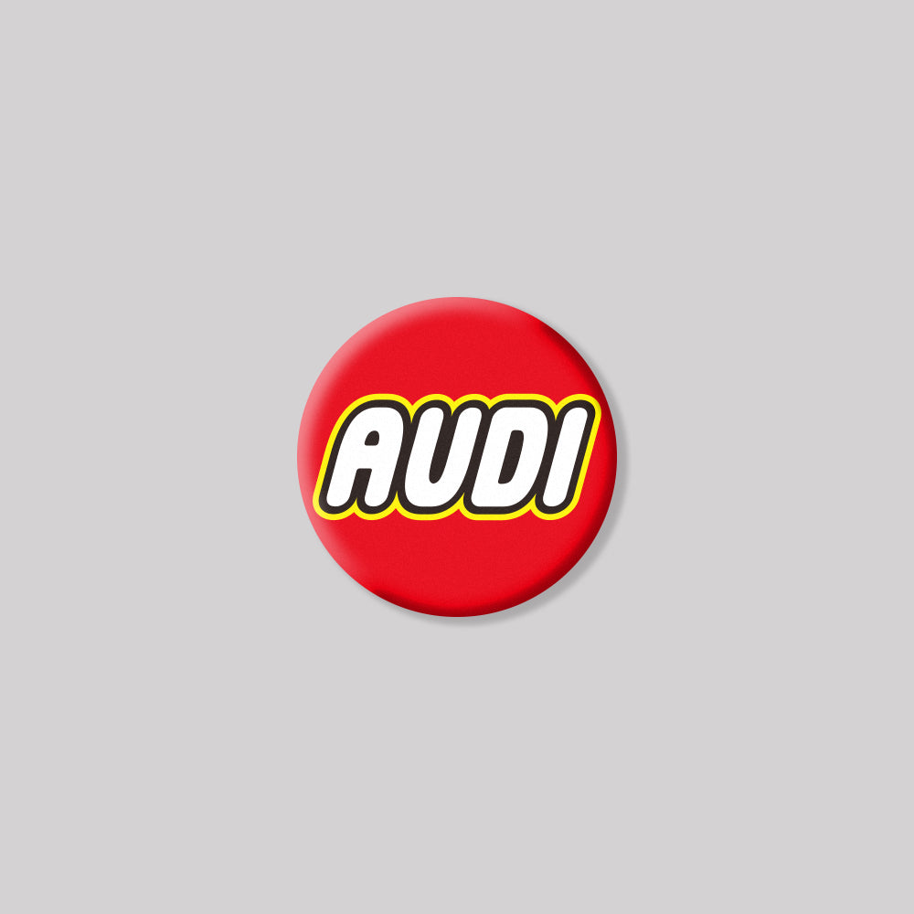 AUDI/TOY/圓形/鋁牌飾貼 SunBrother孫氏兄弟