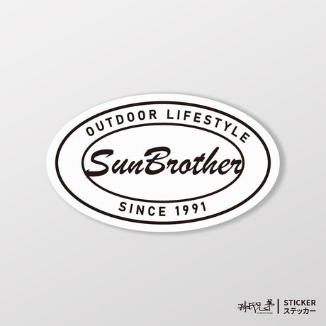 OUTDOOR SunBrother/車貼、貼紙、軟磁 SunBrother孫氏兄弟