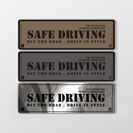 SAFE DRIVING/A/車貼、貼紙、軟磁 SunBrother孫氏兄弟