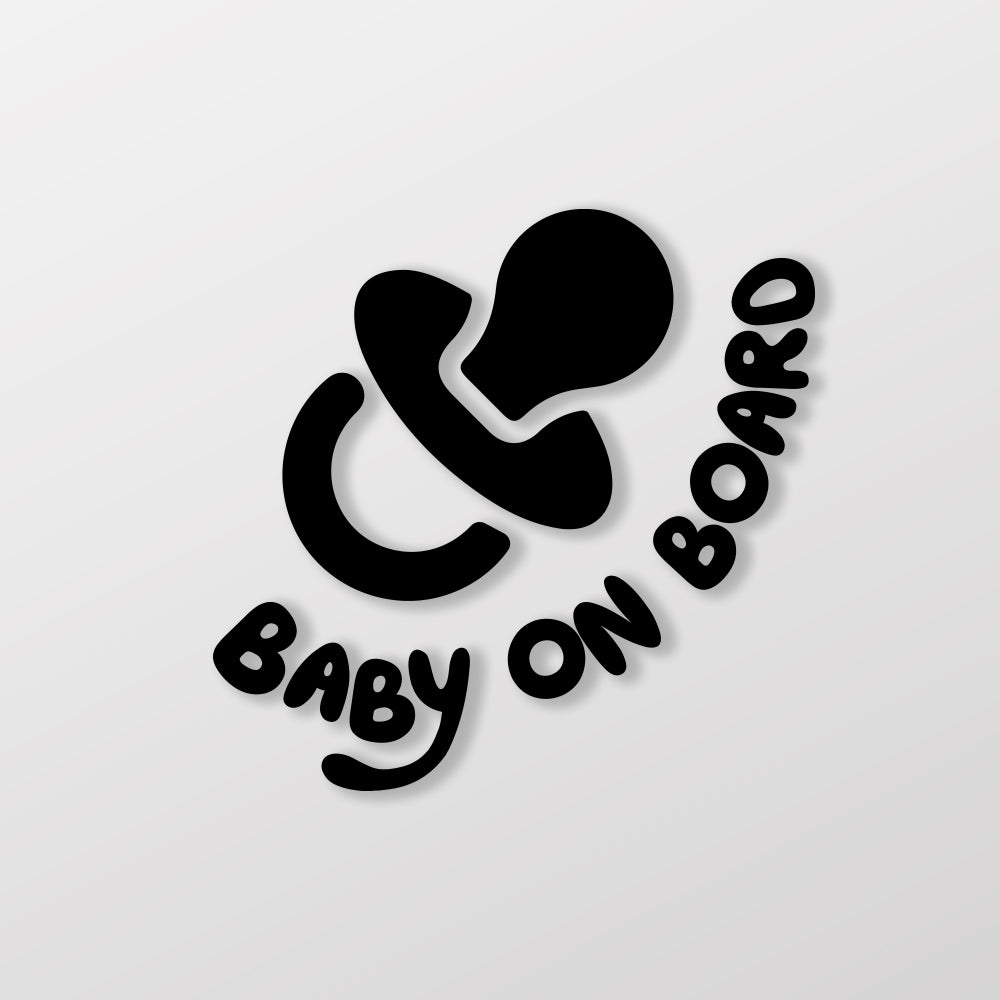 BABY ON BOARD/B/車貼、貼紙 SunBrother孫氏兄弟