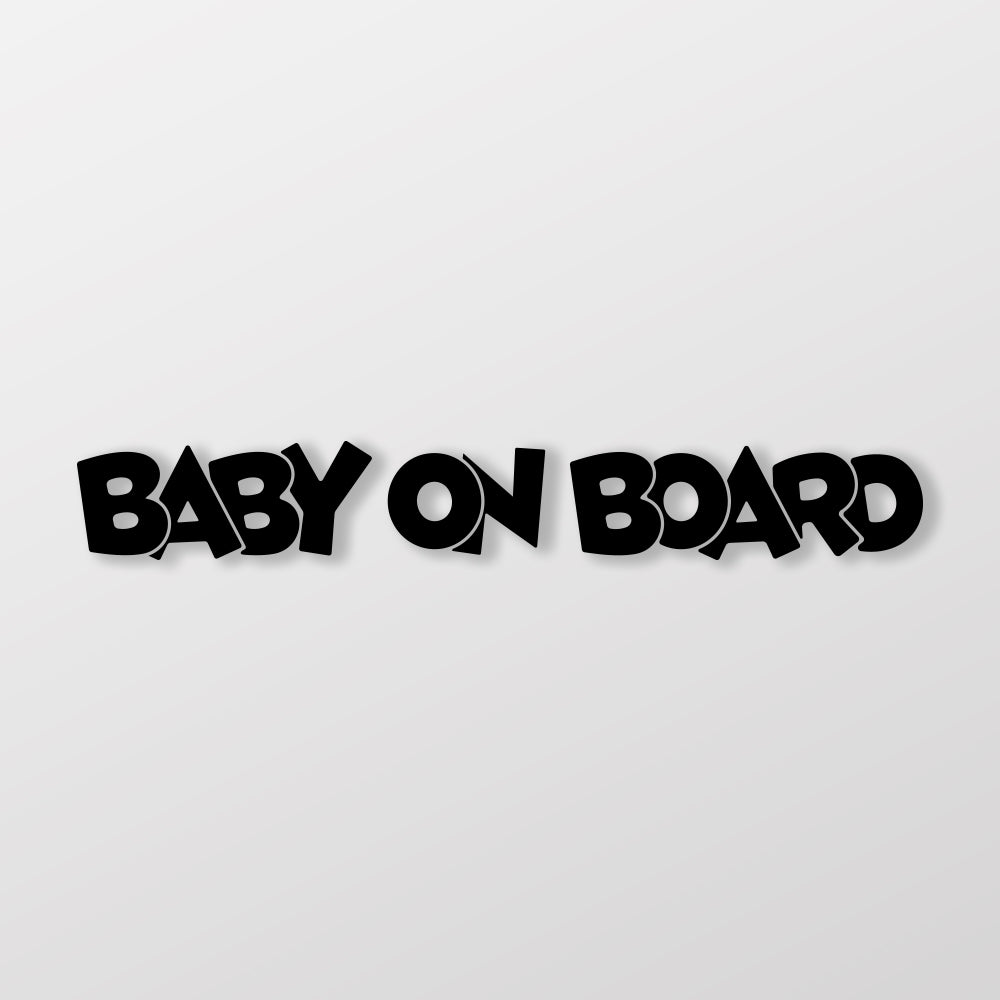 BABY ON BOARD/C/車貼、貼紙 SunBrother孫氏兄弟