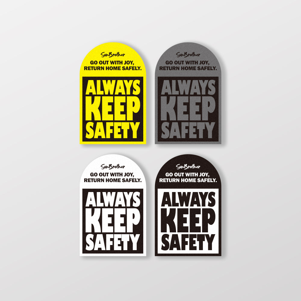 ALWAYS KEEP SAFETY/車貼、貼紙、軟磁 SunBrother孫氏兄弟
