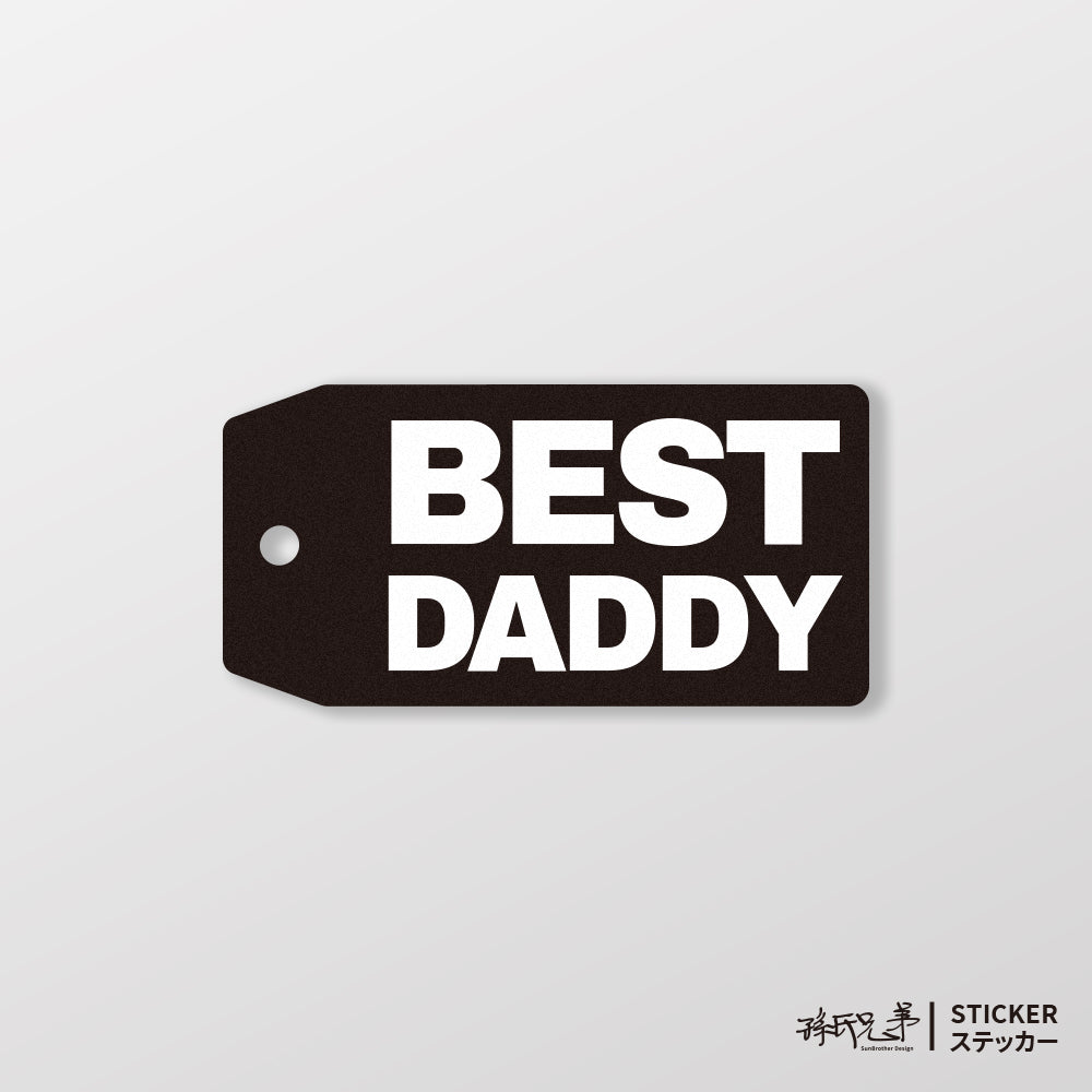 BEST DADDY/車貼、貼紙、軟磁 SunBrother孫氏兄弟