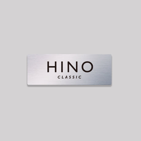 HINO/CLASIC/鋁牌飾貼 SunBrother孫氏兄弟