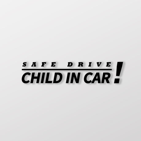 SafeDrive!ChildInCar/車貼、貼紙 SunBrother孫氏兄弟