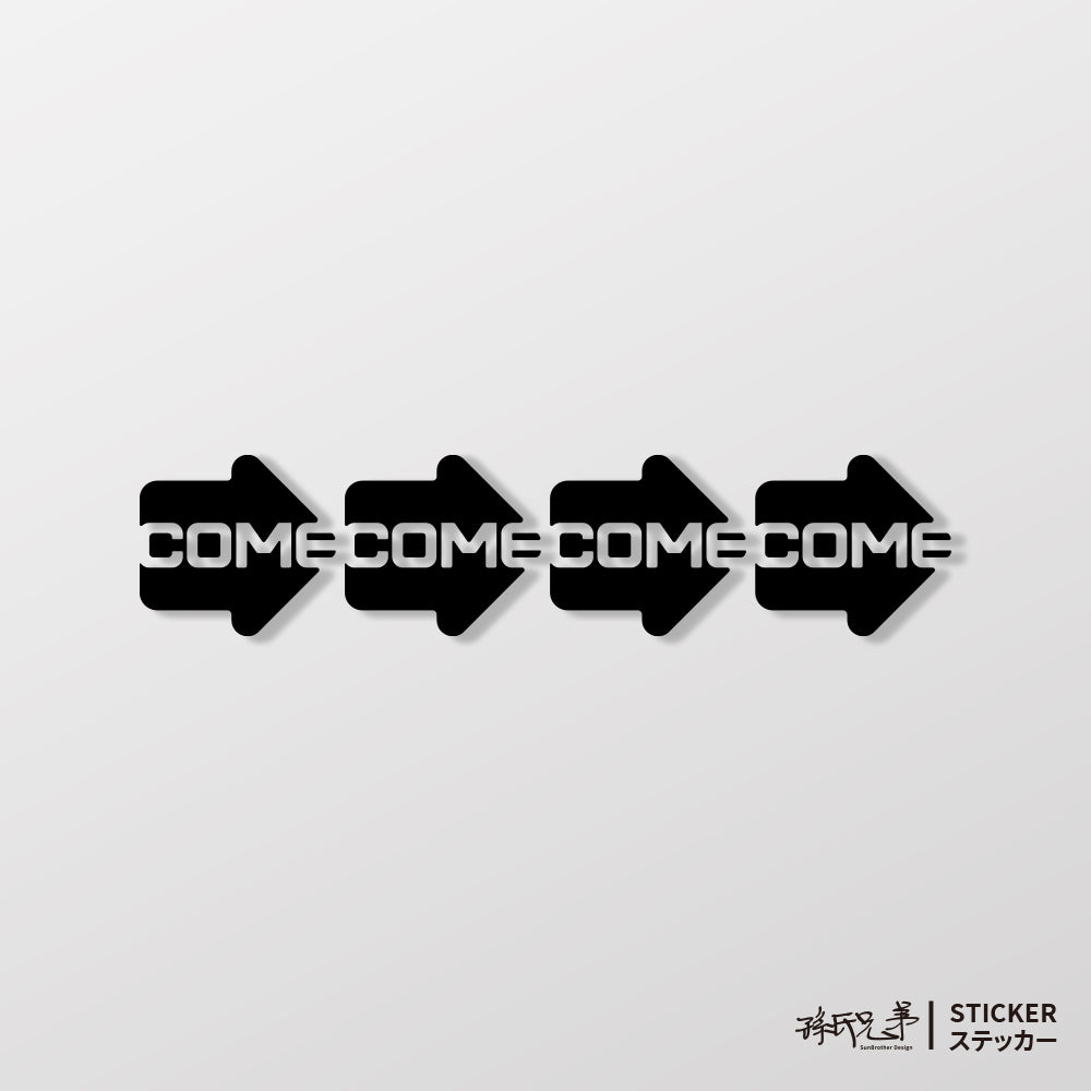 COME/車貼、貼紙 SunBrother孫氏兄弟