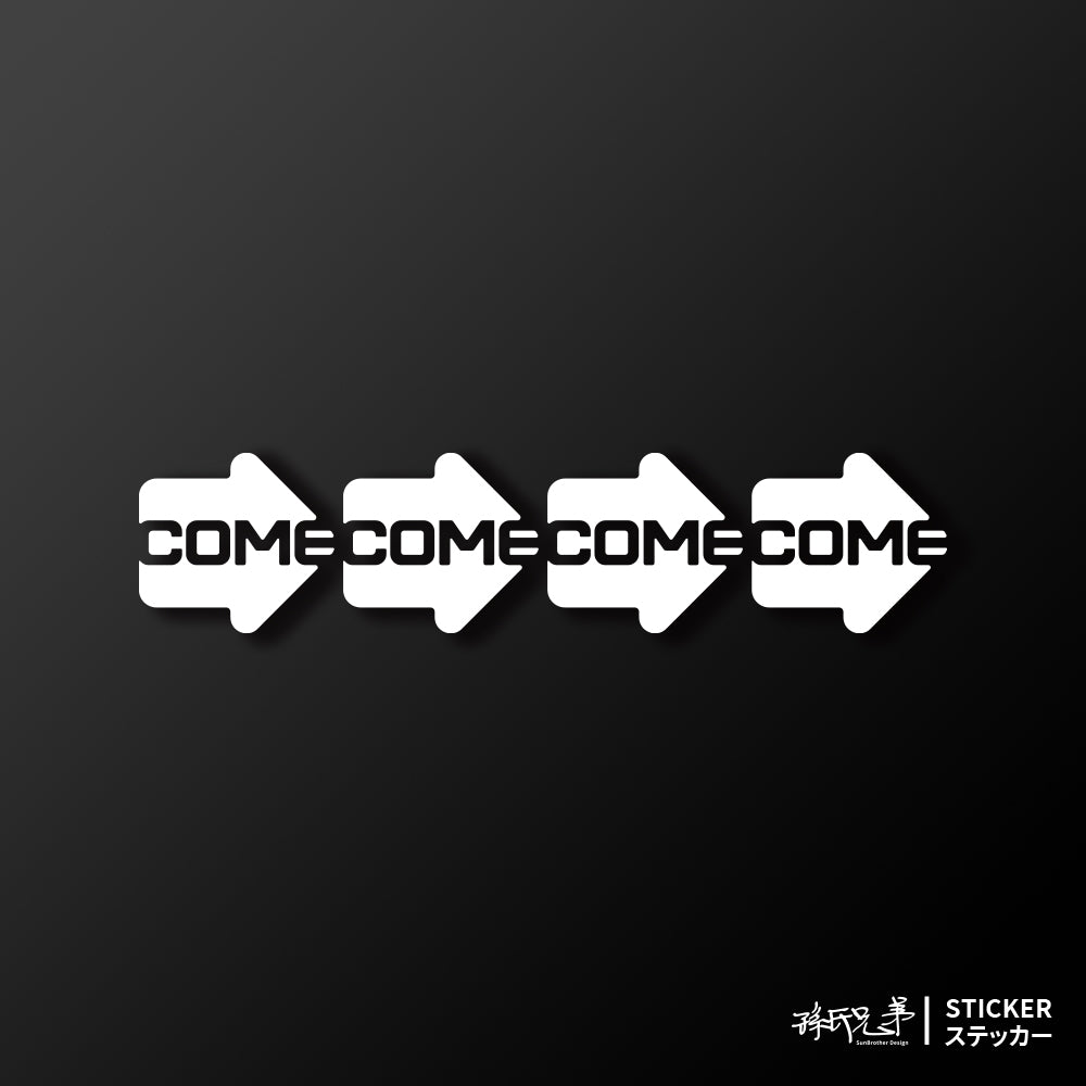 COME/車貼、貼紙 SunBrother孫氏兄弟