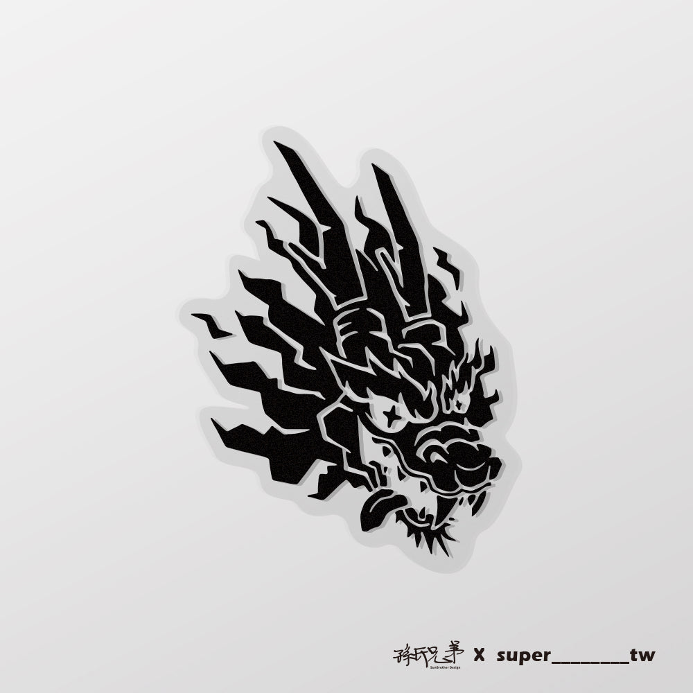 SUPER龍/Super_TW/車貼、貼紙、軟磁 SunBrother孫氏兄弟